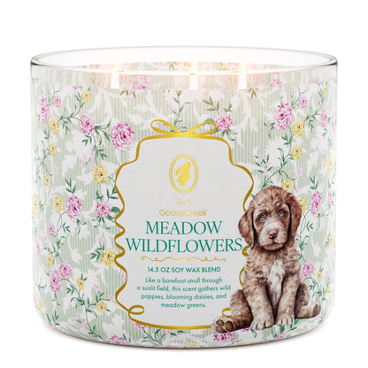 Meadow Wildflowers 3-Wick Candle