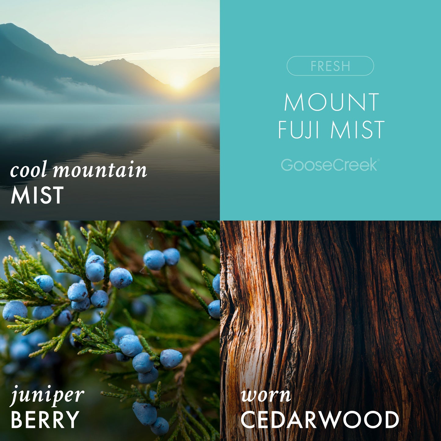 Mount Fuji Mist 3-Wick Candle