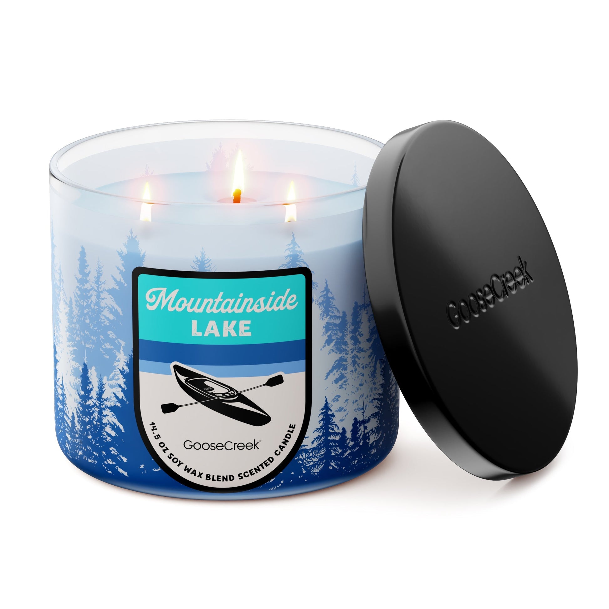 Mountainside Lake 3-Wick Candle