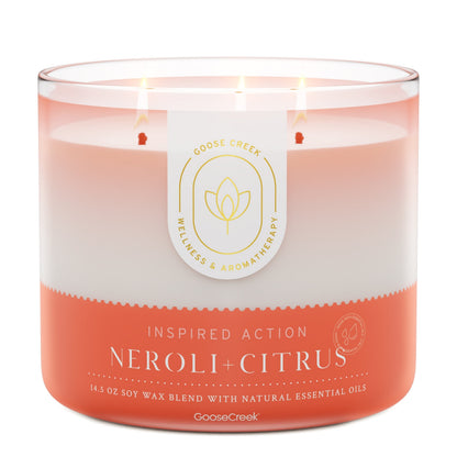 Neroli & Citrus Aromatherapy 3-Wick Candle