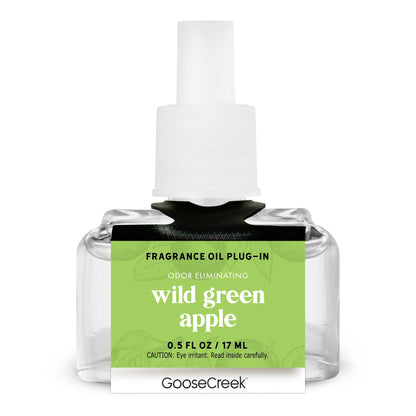 Odor Eliminating Wild Green Apple Plug-In & Refill Bundle