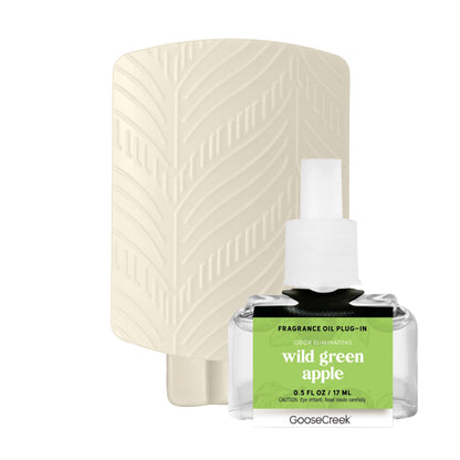 Odor Eliminating Wild Green Apple Plug-In & Refill Bundle