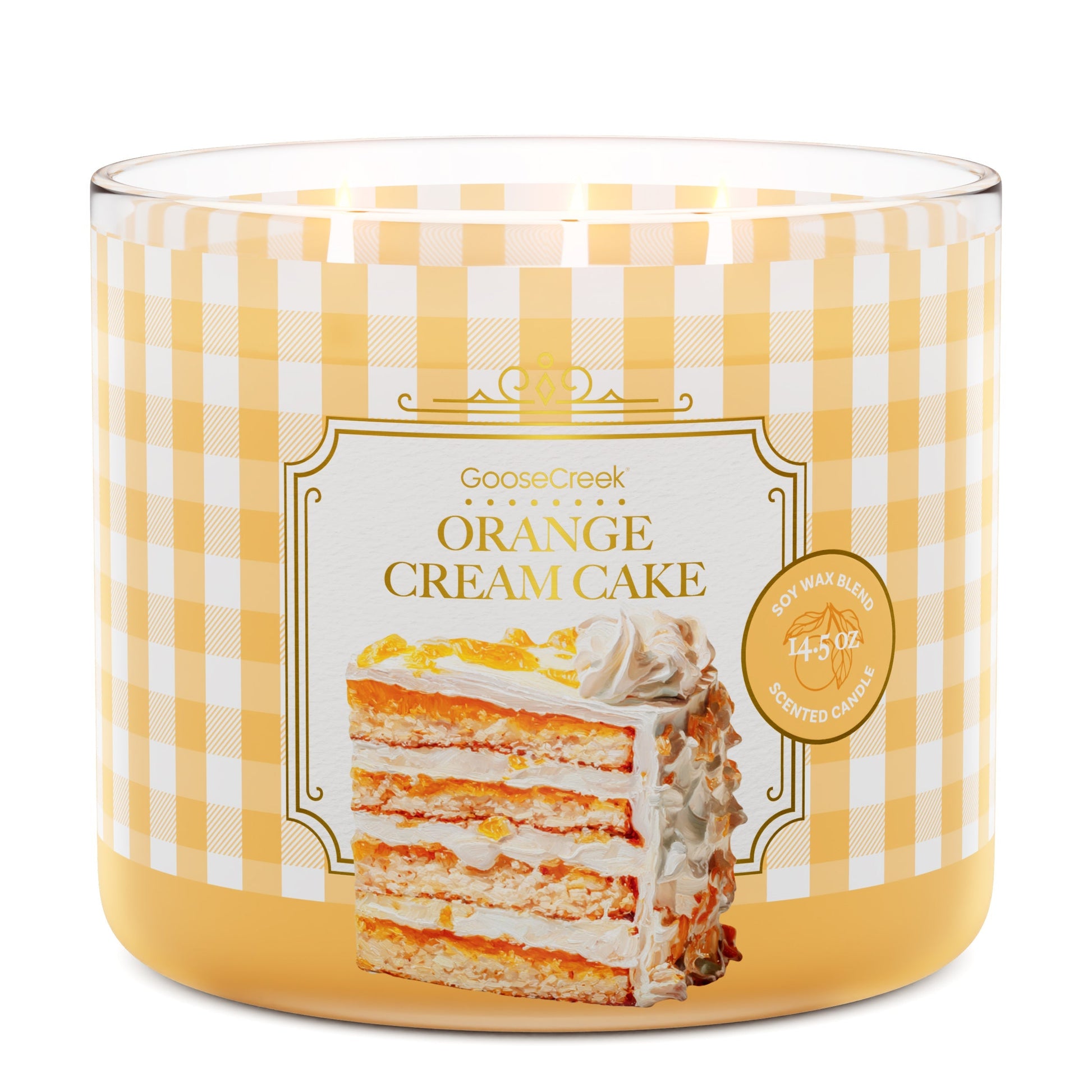 Orange Cream Cake 3-Wick Candle