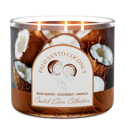 Palo Santo Coconut 3-Wick Candle