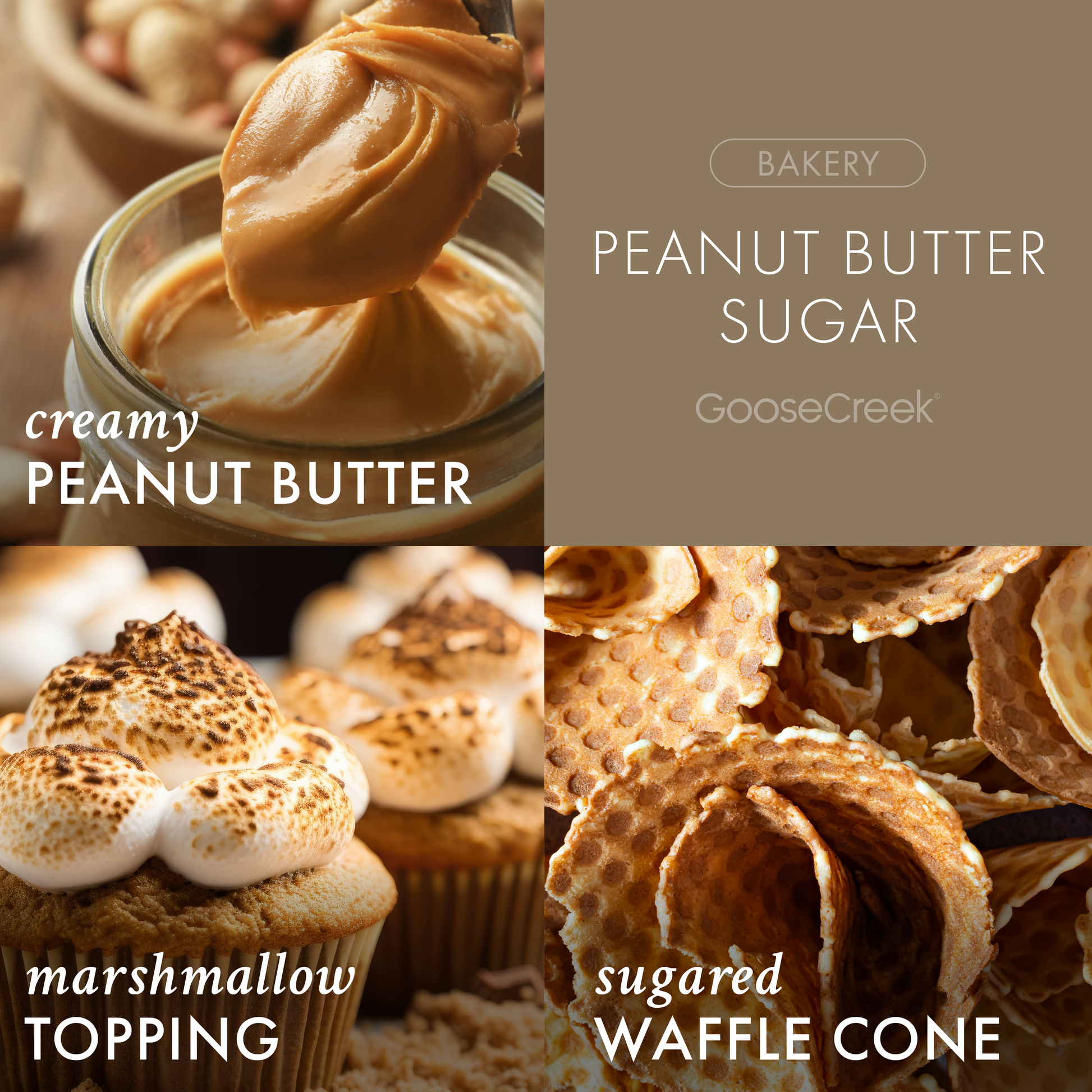 Peanut Butter Sugar 3-Wick Candle