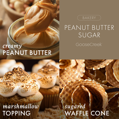 Peanut Butter Sugar 3-Wick Candle