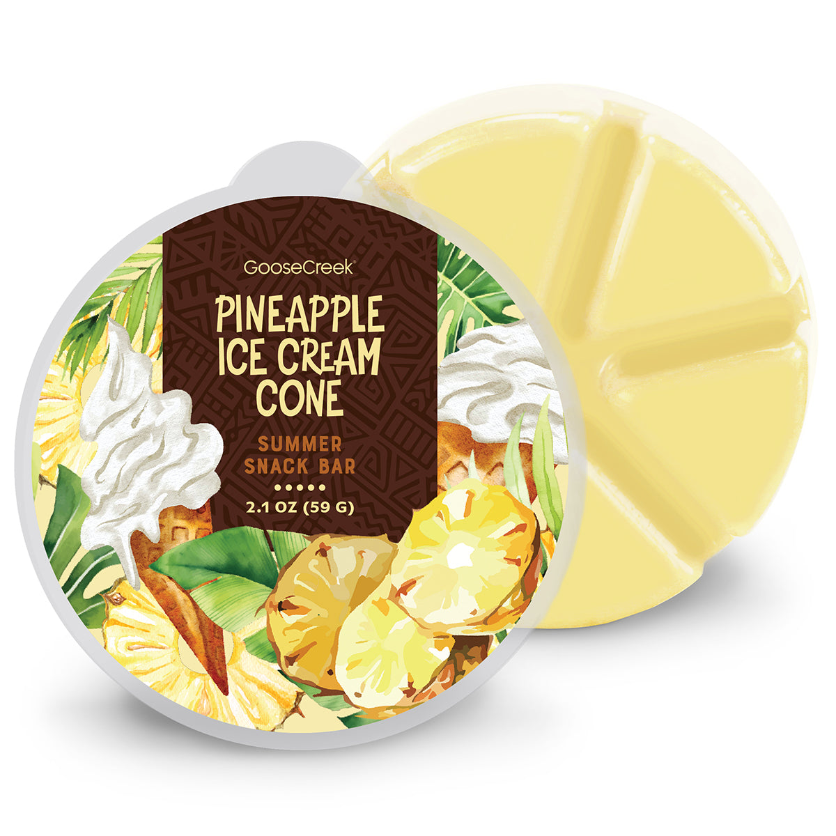 Pineapple Ice Cream Cone Wax Melt