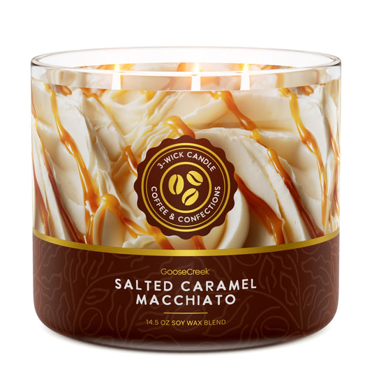 Salted Caramel Macchiato 3-Wick Candle