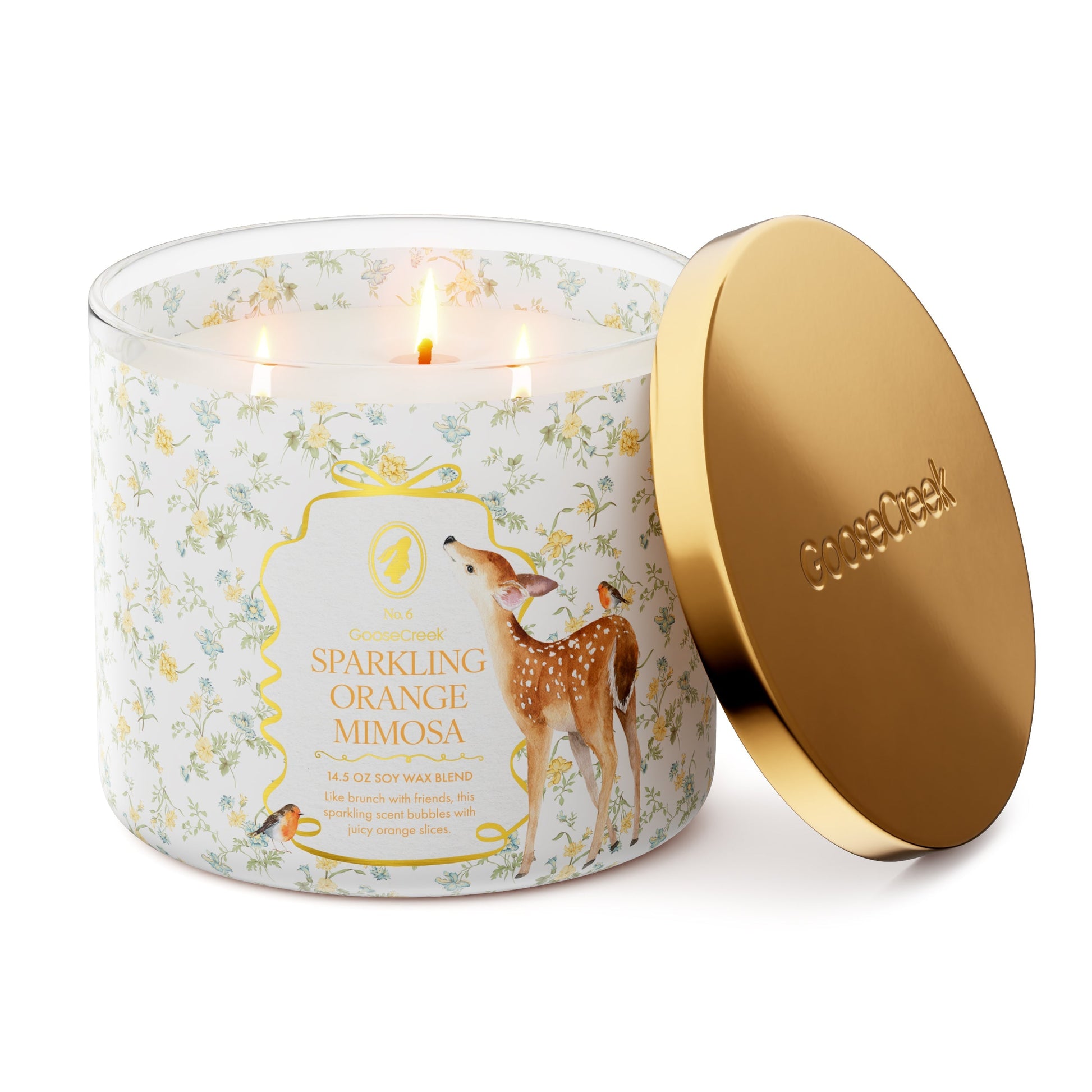 Sparkling Orange Mimosa 3-Wick Candle