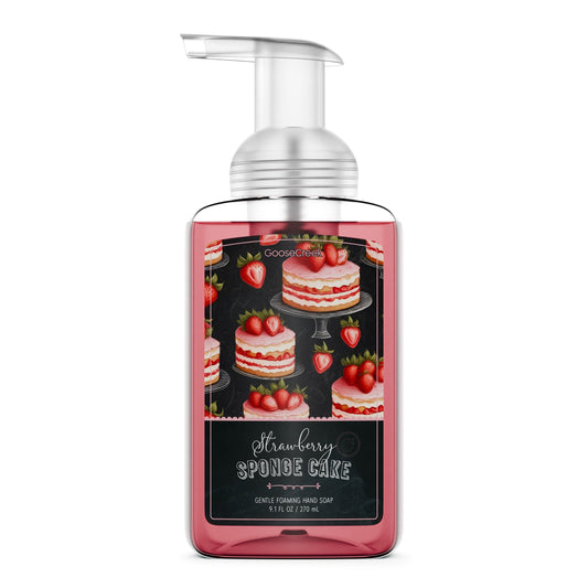 Strawberry Sponge Cake Foaming Hand Soap