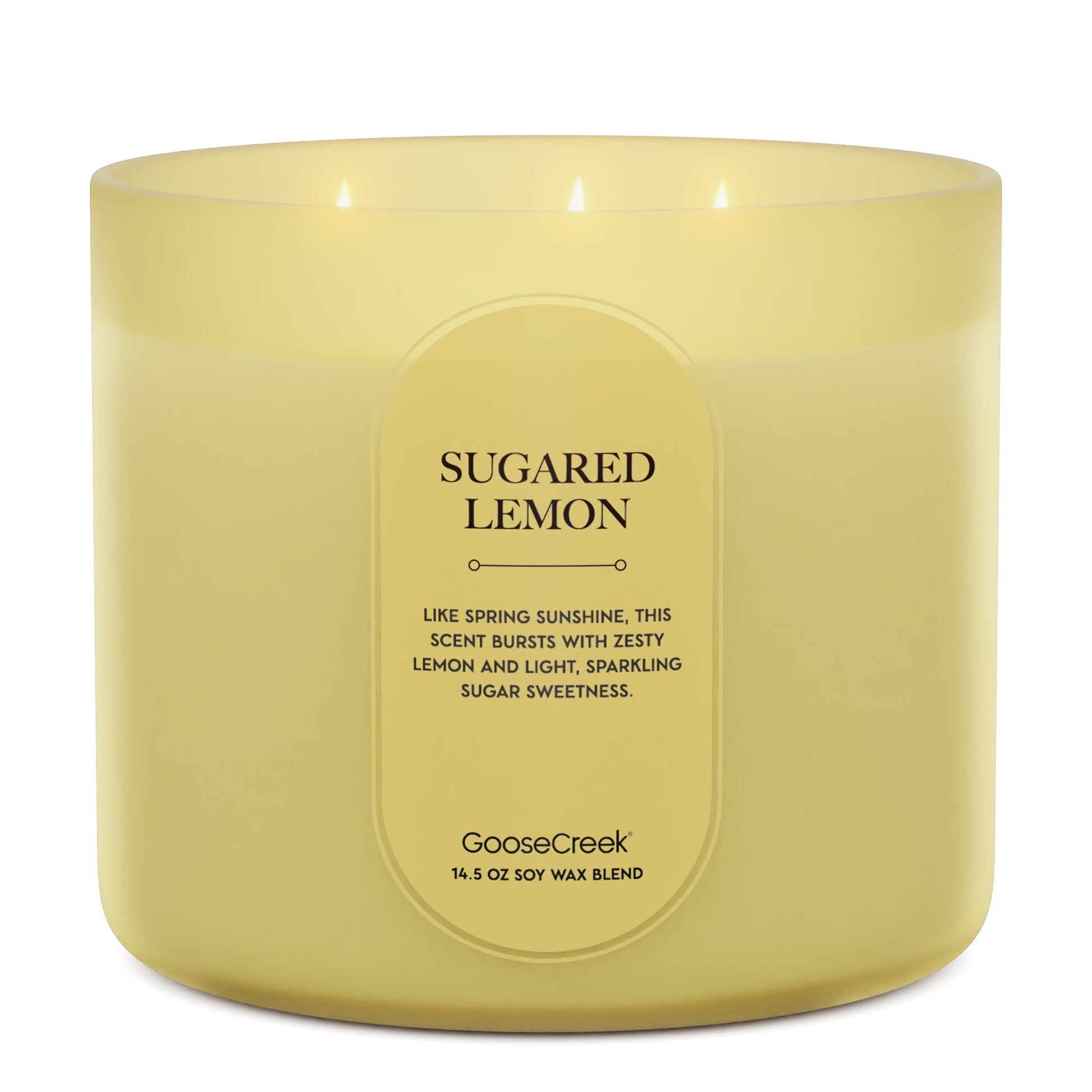 Sugared Lemon 3-Wick Candle
