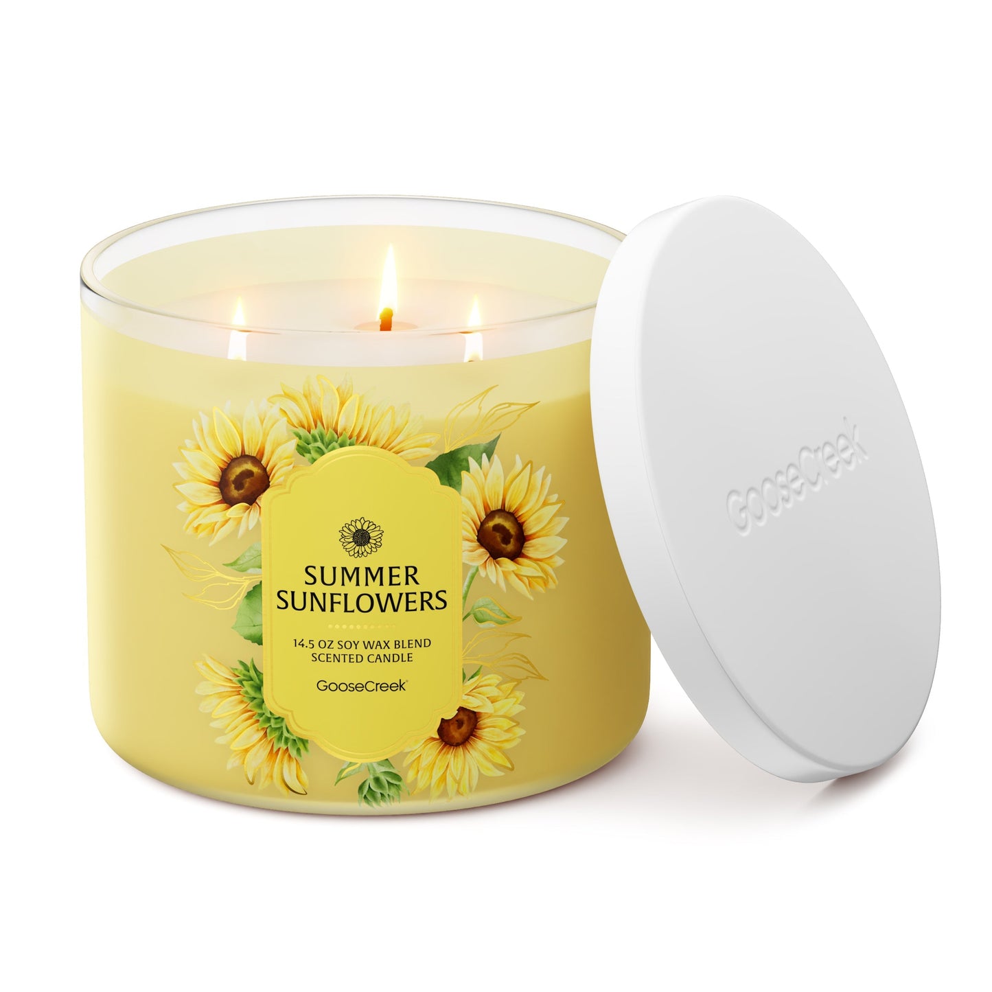 Summer Sunflowers 3-Wick Candle