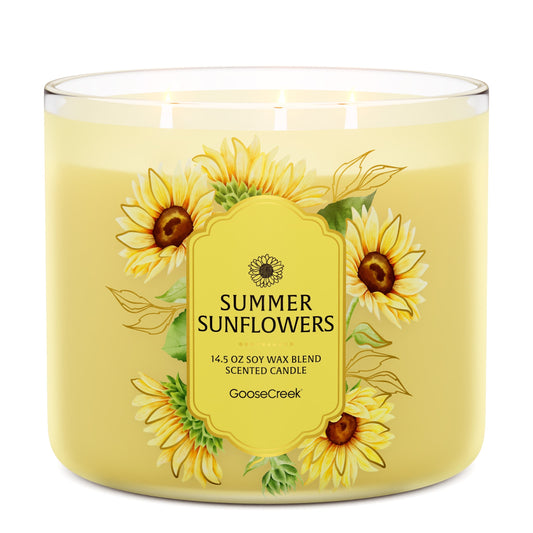 Summer Sunflowers 3-Wick Candle