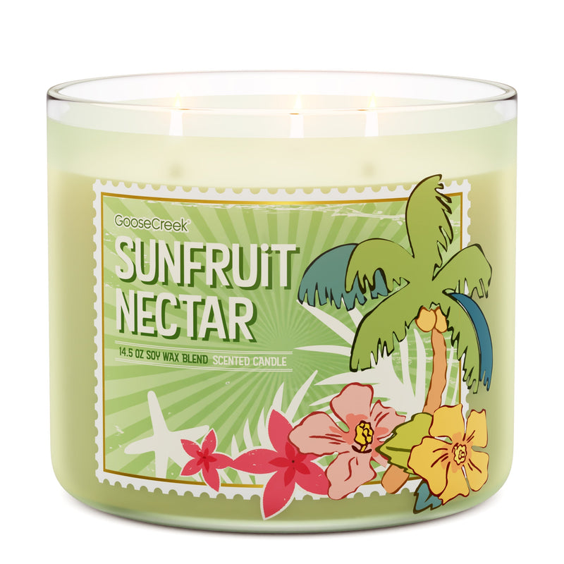 Sunfruit Nectar  3-Wick Candle