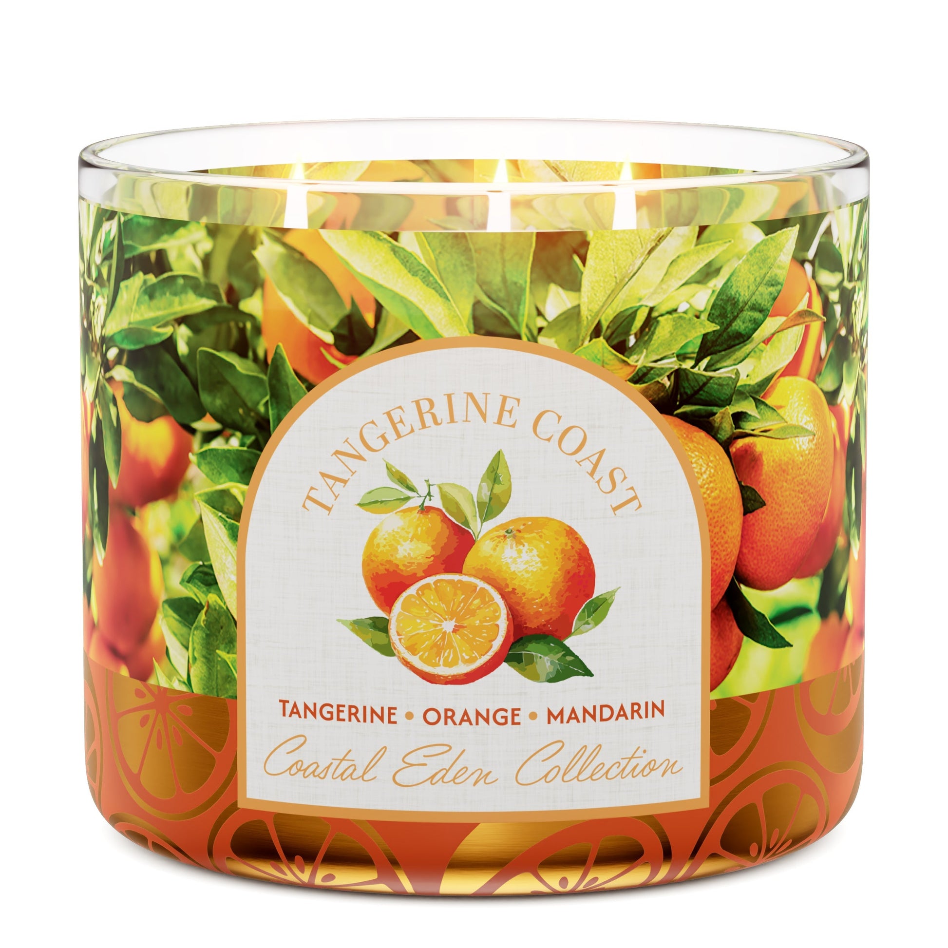 Tangerine Coast 3-Wick Candle