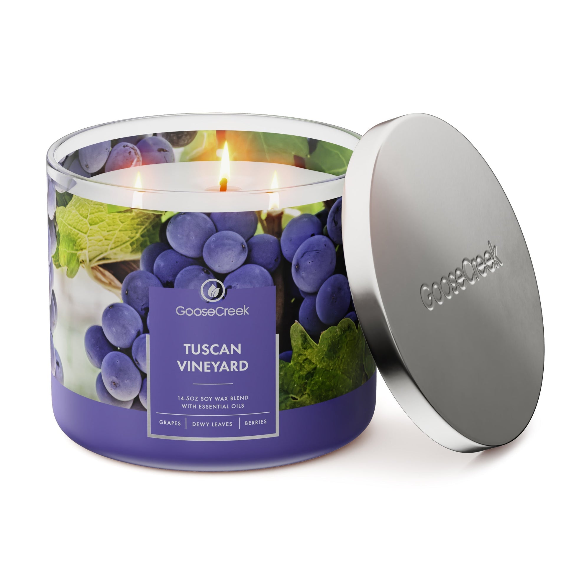 Tuscan Vineyard 3-Wick Candle