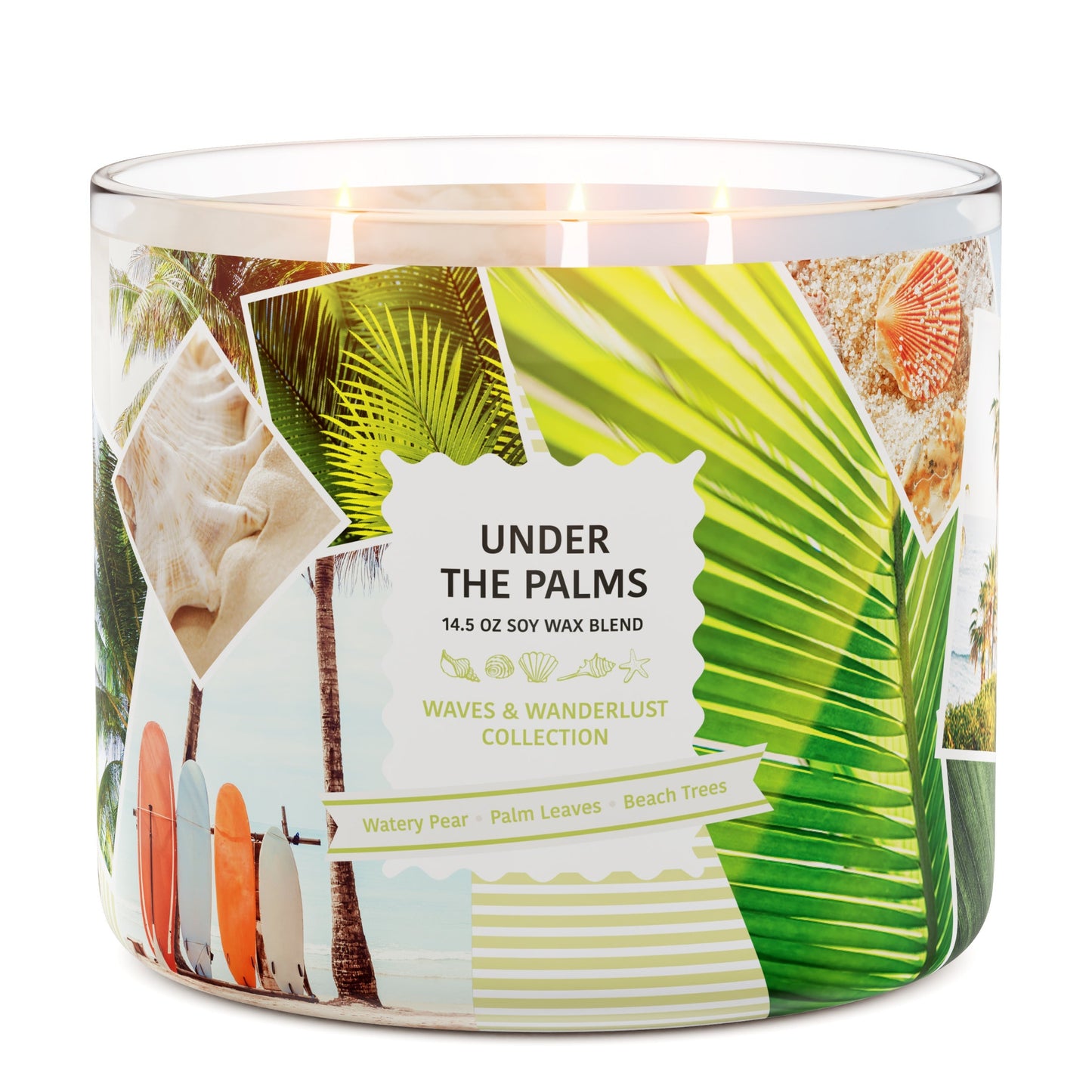 Under the Palms 3-Wick Candle