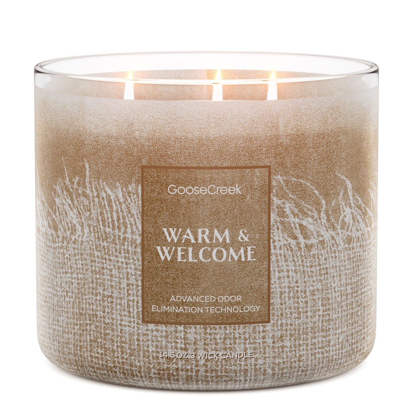 Warm & Welcome Odor Eliminating 3-Wick Candle