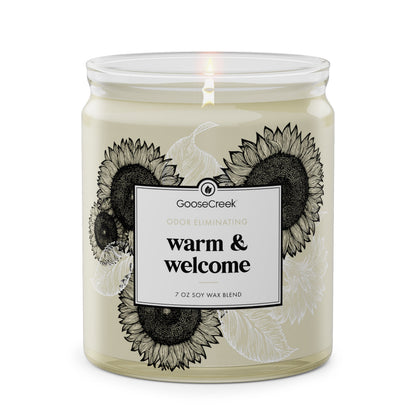Warm & Welcome Odor Eliminating 7oz Single Wick Candle