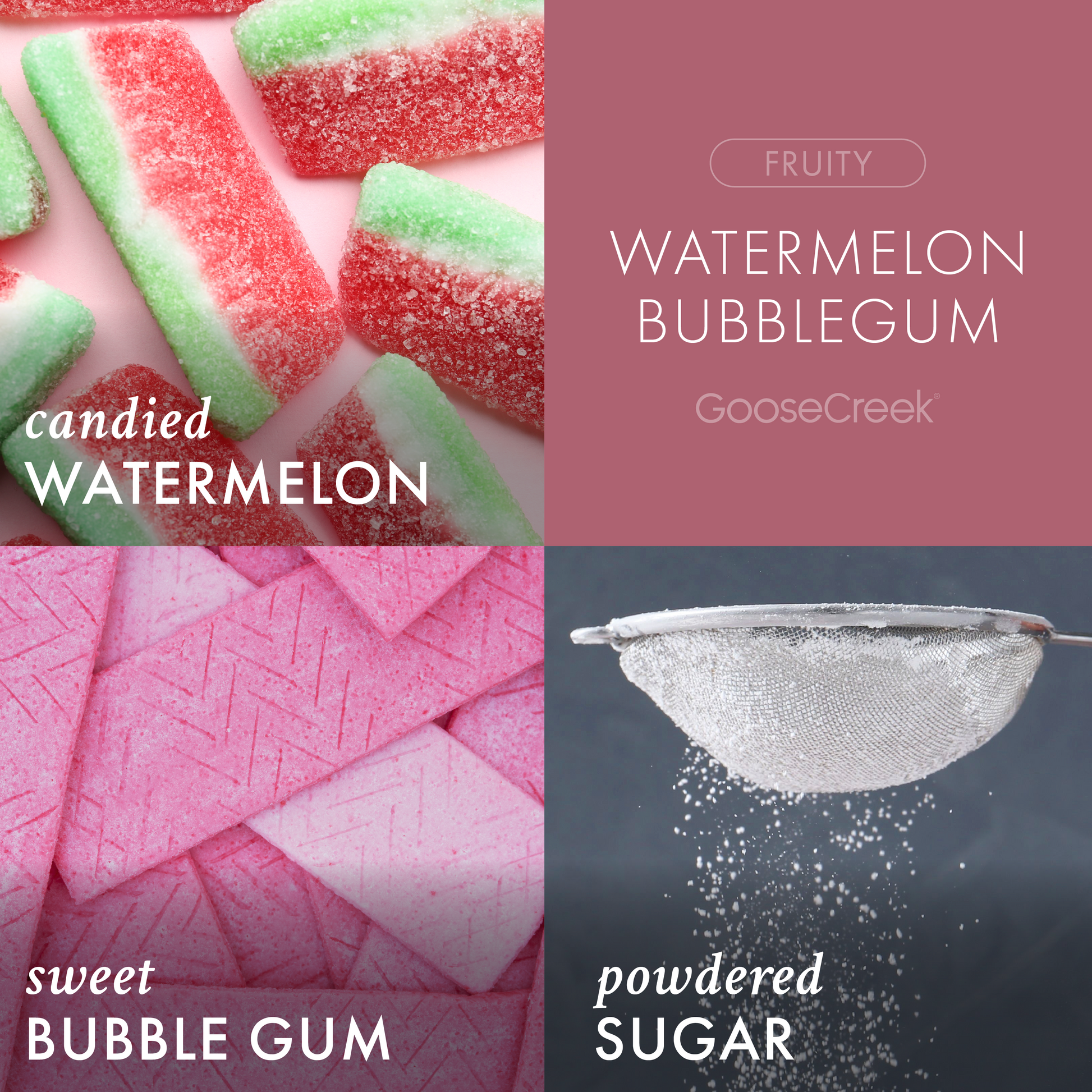 Watermelon Bubble Gum 3-Wick Candle