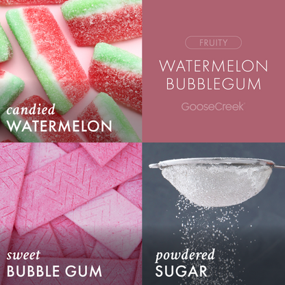 Watermelon Bubble Gum 3-Wick Candle