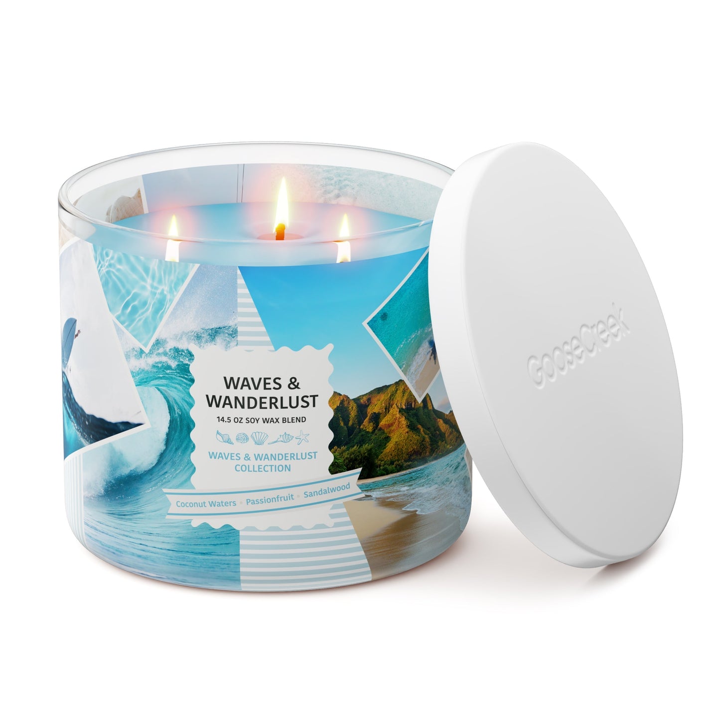 Waves & Wanderlust 3-Wick Candle
