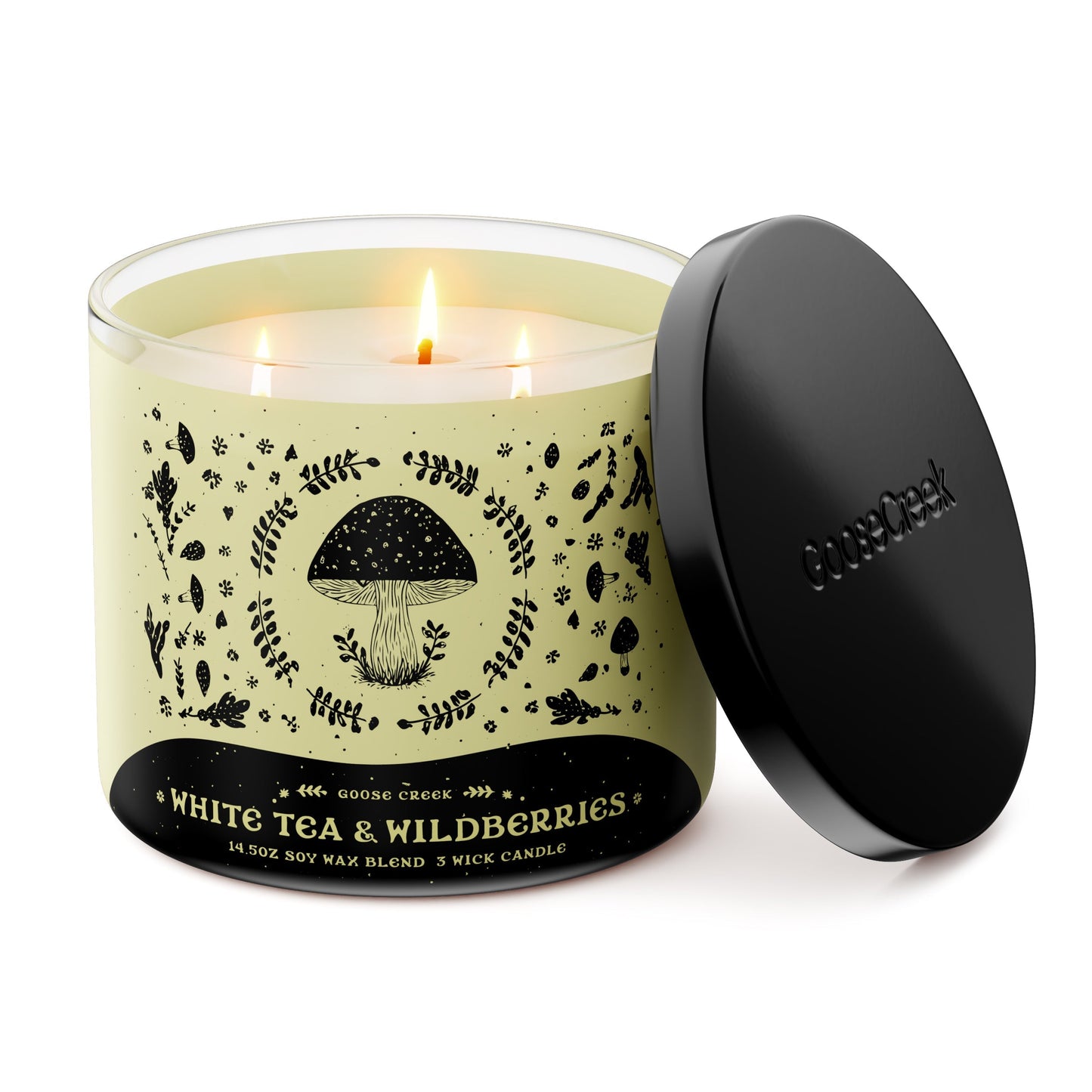 White Tea & Wildberries 3-Wick Candle