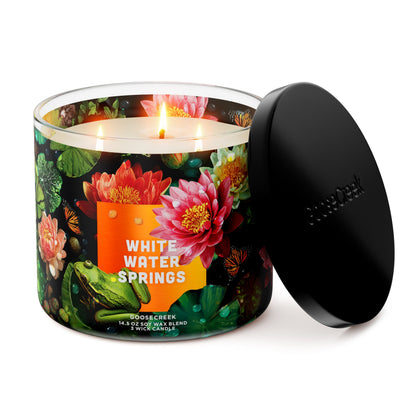 White Water Springs 3-Wick Candle