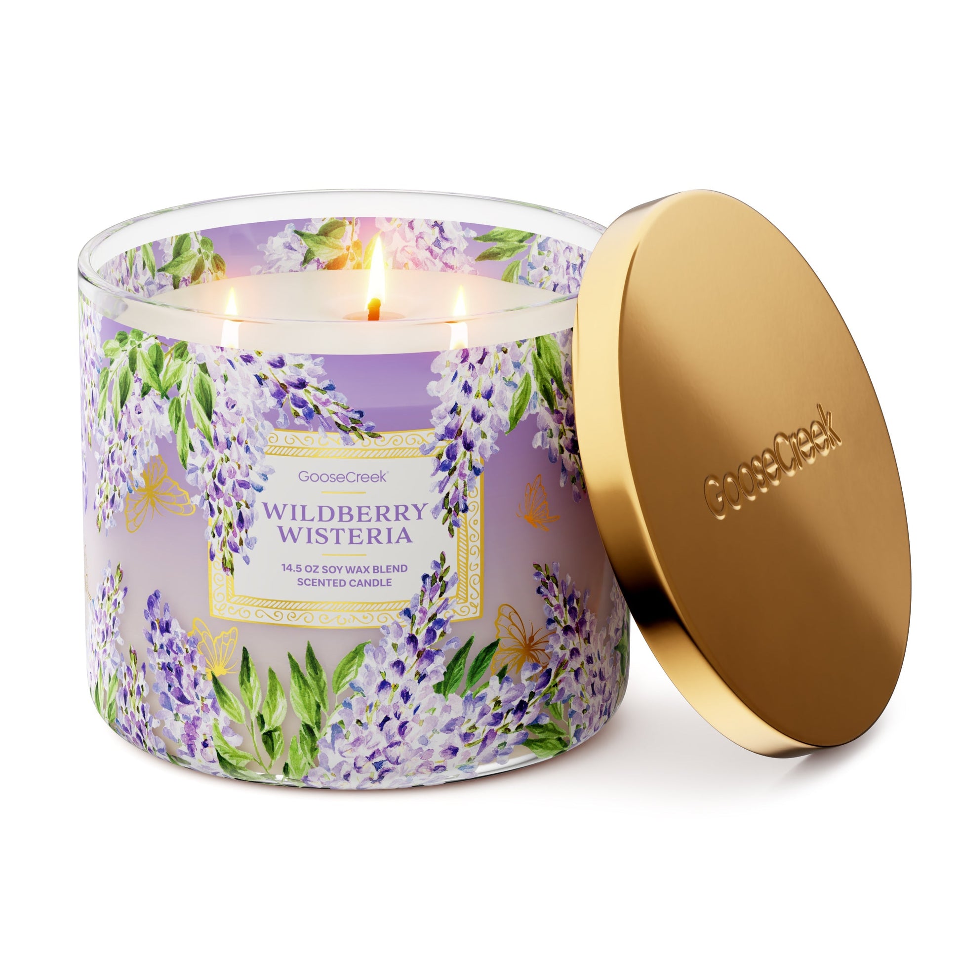 Wildberry Wisteria 3-Wick Candle