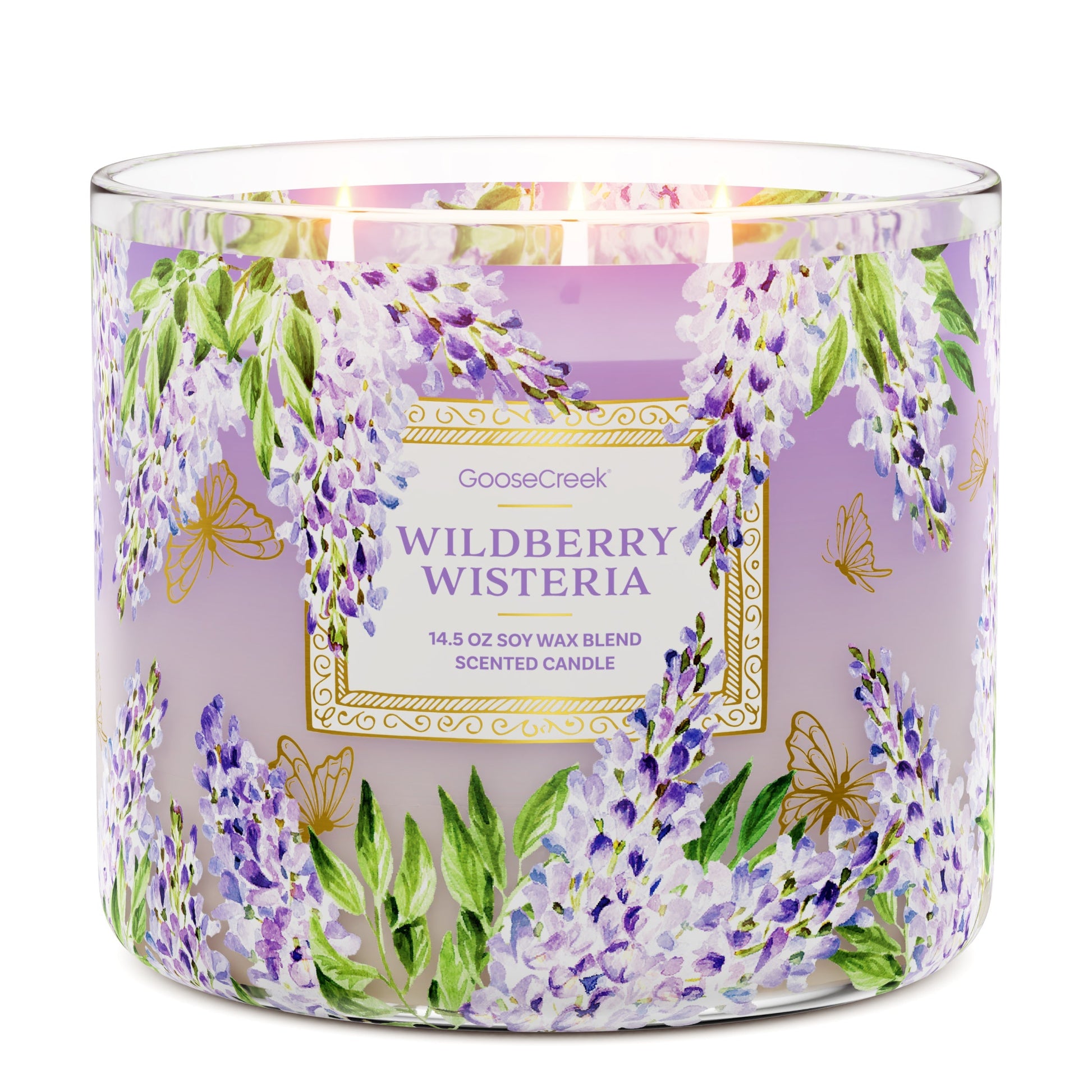 Wildberry Wisteria 3-Wick Candle