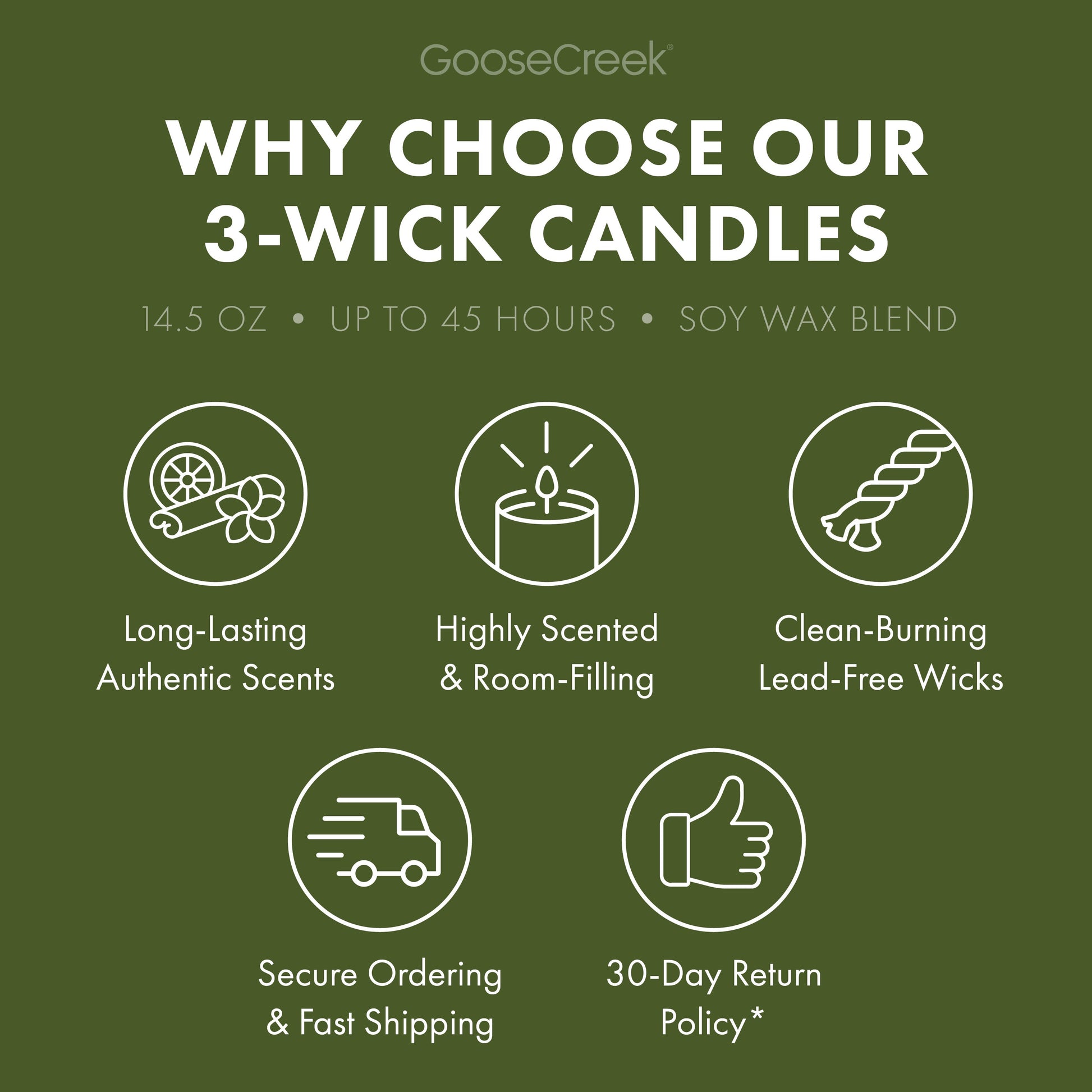 Wilderness Hike 3-Wick Candle